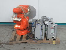 Abb Irb-140-m2004 Industrial Robot Assembly Cw Irc5-m2004 Control Module Used