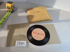 Voice Of Graph Recording Disc Record Vinyl With Mailer 13d1 Envelope Insert