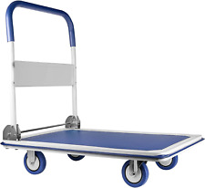 Upgraded Appliance Extra Large Foldable Push Cart Dolly 660 Lbs. Capacity Movi