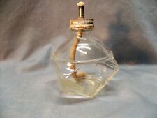 Vintage Pyrex Clear Glass Jar Oil Lamp