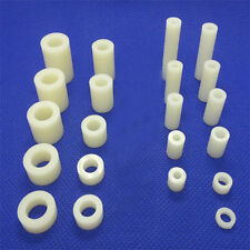 Nylon Spacer Standoff Non-threaded Washer Round Column Plastic Assortment Bolt