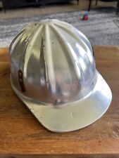 Vintage Aluminum Hard Hat Superlite Fibre Metal U.s. Government