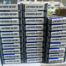 50pcs Ccmt060204-sm Ic907 Ccmt 2-1 Sm Turning Carbide Inserts For Steel