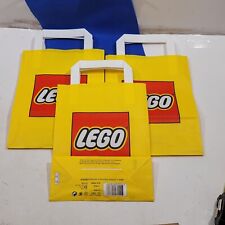 Lego Store Shopping Paper Bags Lot Of 3 Small 8