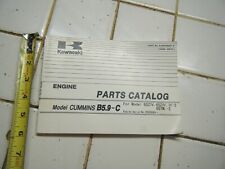 Kawasaki 65ziv 65ziv-2 Wheel Loader Cummins B5.9-c Engine Parts Catalog Manual