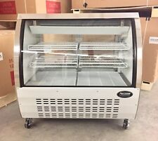 Deli Case 48 Refrigerated Display Case Red Meat Bakery Show Case 4 Pastry