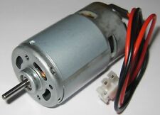 12 V - 3400 Rpm - Slow Speed Electric Dc Motor W Cable Connector - Hi Torque