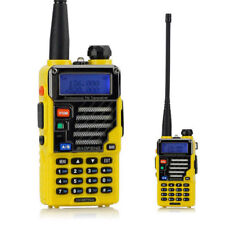 Baofeng Uv-5r Plus Qualette Yellow 2m70cm Vhf Uhf Mhz Fm Ham Two-way Radio Us
