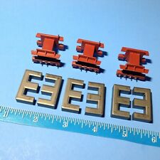 3set Ee25 43 Pin Pc Flat Ferrite Core Bobbin Transformer Inductor Coil Usa Ship