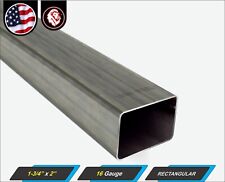 1-12 X 2 Rectangular Metal Tube - Mild Steel - 11 Gauge - Erw - 72 Long