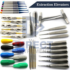 Medentra Dental Elevators Tooth Extraction Luxating Root Tip Implant Surgical Ce