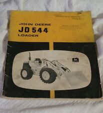 John Deere - Jd 544 Loader Operators Manualbook Om-t31018 - Issue J8
