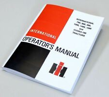 International Ih 1486 1586 Hydro 186 Tractor Owners Operators Manual Maintenance