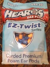 Hearos 80-pack Corded Hearing Protection Earplugs Nrr30
