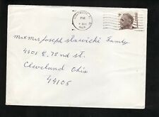 Clearwater Florida--franklin D Roosevelt--1969 Machine Cancel Cover