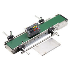 110v 600mm Small Digital Control Automatic Waterproof Conveyor Belt Portable New