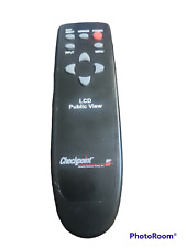 Checkpoint Security Systems Black Wireless Lcd Public View Remote Control