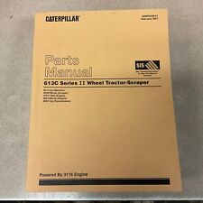 Cat Caterpillar 613c Ii Parts Manual Book Catalog List Tractor Scraper 8lj 93x