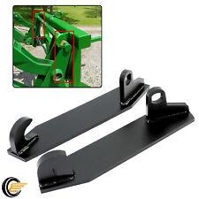 2pcs Mounting Brackets Fits John Deere Global Euro Loaders Tractor Attachment