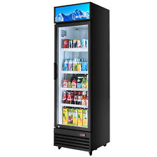 23 Glass Door Cooler Display Refrigerator 12.8 Cf Etl Commercial Merchandiser
