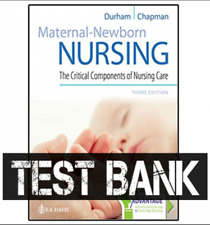 Maternal Newborn Nursing Critical Components Durham 3rd Ed Test Bank Ipdf