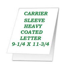 Carrier Sleeve For Laminating Laminator Pouches 5 Pk Letter Size Heavy Coated
