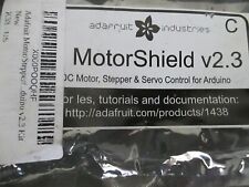 Adafruit Motor Shield V2.3 Control Board - Arduino Stepper Servo Ships From Us
