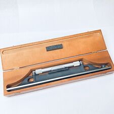Starrett No. 98-18 18 Machinists Level With Ground And Graduated Vial And Case