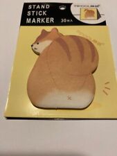 Cute Squirrel Sticky Notes Adhesive Memo Pad On Stand Novelty Notepad