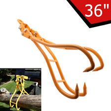 4 Timber Claw Hook 36 Log Lifting Tong Grapple Claw Lumber Skid Logging Grabber