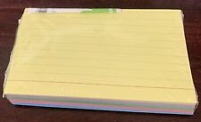 Up Up 5 Color Ruled Index Cards 3 X 5 100 Cards