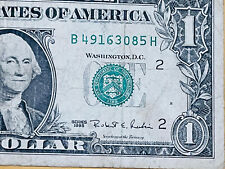1995 Series Vintage 1 Bill - 28 Years Old - Rare Web Press Note