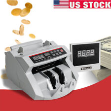 Money Bill Currency Counter Machine Counterfeit Detector Uv Mg Cash Professional
