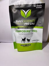 Vetriscience Composure Pro Vet Formula Pro-line 60 Soft Chews For Dogs And Cats