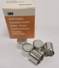 3m Dental Aluminum Shell Temporary Crowns 5 Per Box Assorted Sizes