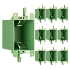 Electrical Outlet Box Single Gang Old Work Box 14 Cubic Inch Junction Box 10pack