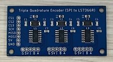 Triple Ls7366r Quadrature Encoder Buffer Spi To Ls7366r