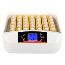 Automatic Hatching Incubator Egg Candler 56 Egg Turner Duck Pigeon Birds Poultry
