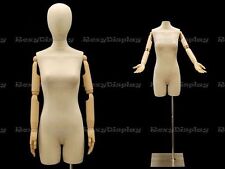 Female Body Form Straight Pinnable With Arm And Head Jf-f2larmbs-05