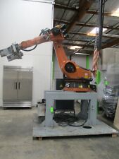 6 Axis 2006 Kuka Model Kr 240-2 2000 High Payload Cnc Robot On Heavy Base