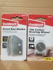 Goldblatt Grout Saw Blades Or Tile Cutter Scoring Wheel G02718 G02739 G02746