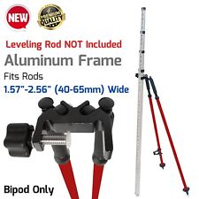 Leveling Rod Bipod Surveying Thumb Release For Barcode Rod Working Alone Tripod