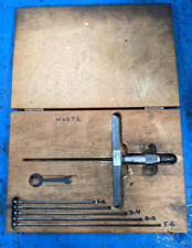 Used 0 To 6 Range Starrett 445 6 Rod Mechanical Depth Micrometer
