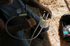 Dansha Farms Vacuum Goat And Sheep Milker Hand Milking Machine 1 Quart 1 Teat