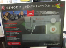 Singer Heavy Duty 110-stitch Sewing Machine Hd4452 Gray Brand New