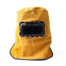 Solar Auto Darkening Filter Lens Welder Leather Hood Welding Helmet Mask Us L508