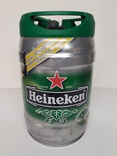 Heineken 5l Mini Keg Steel Beer Can Empty Draught Keg Steampunk Man Cave