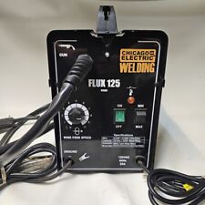 Chicago Electric 63583 120v Flux 125 Welder Complete Kit Set Black