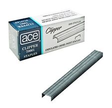 Ace Office Products 70001 Staples Undulated For 07020 Clipper Plier 5000bx
