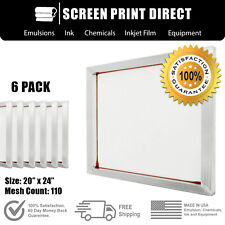 Ecotex Aluminum Frame Screen For Screen Printing 20 X 24 - 110 White Mesh 6